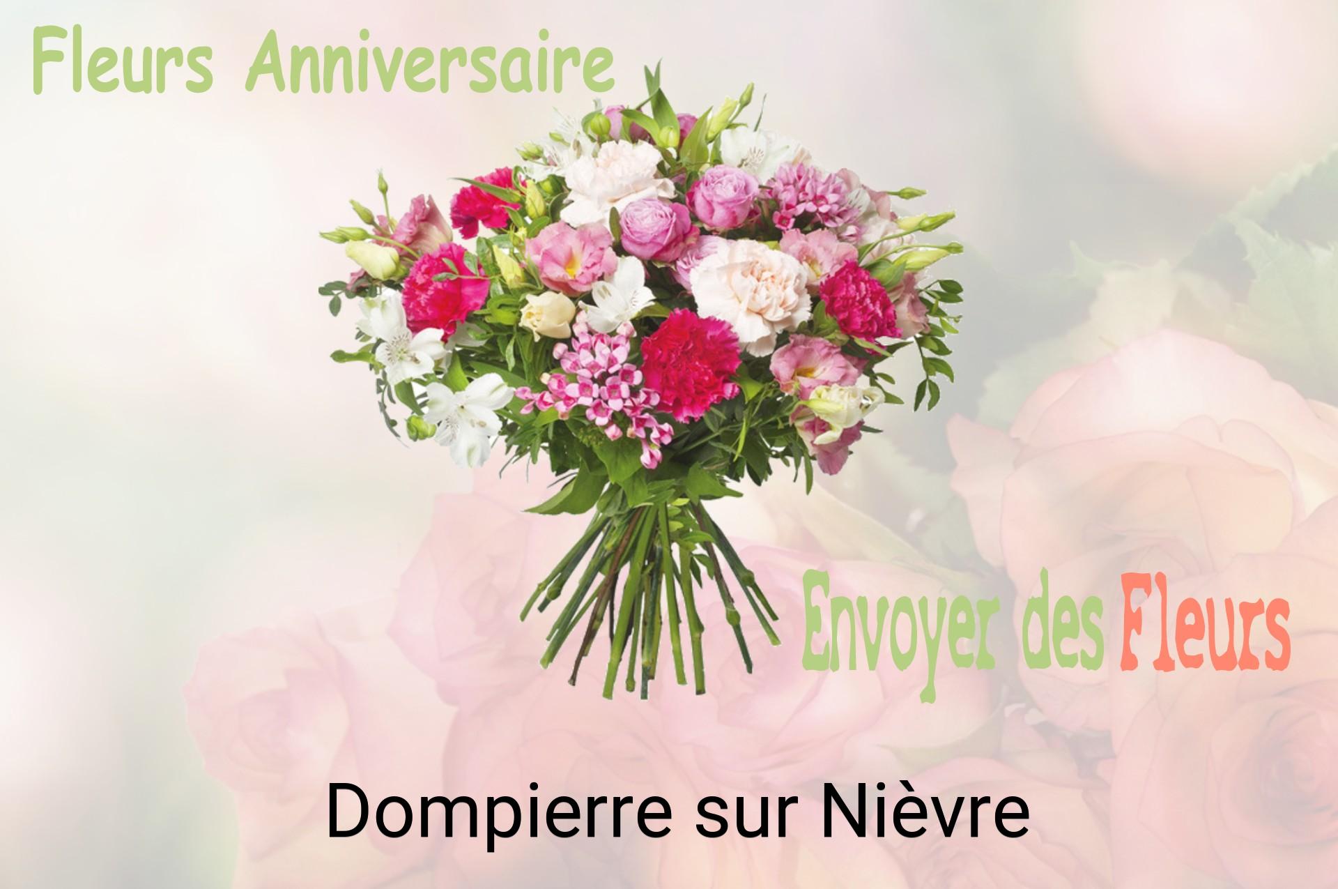 Bouquet de fleurs d’anniversaire livré à Dompierre-sur-Nièvre